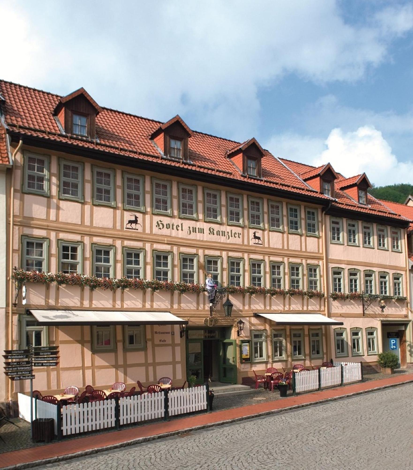 Hotel Zum Kanzler Stolberg i. Harz Eksteriør billede