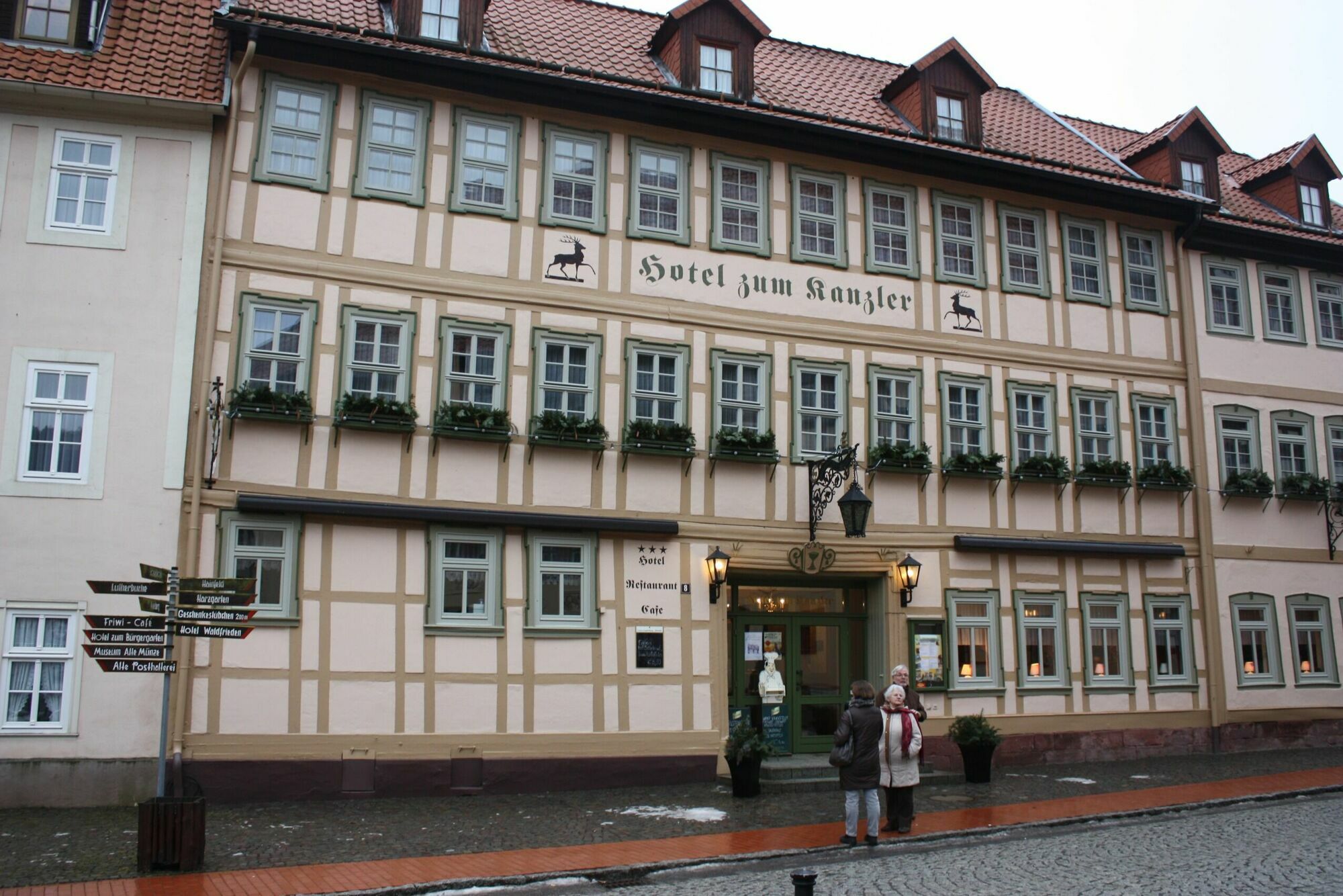Hotel Zum Kanzler Stolberg i. Harz Eksteriør billede