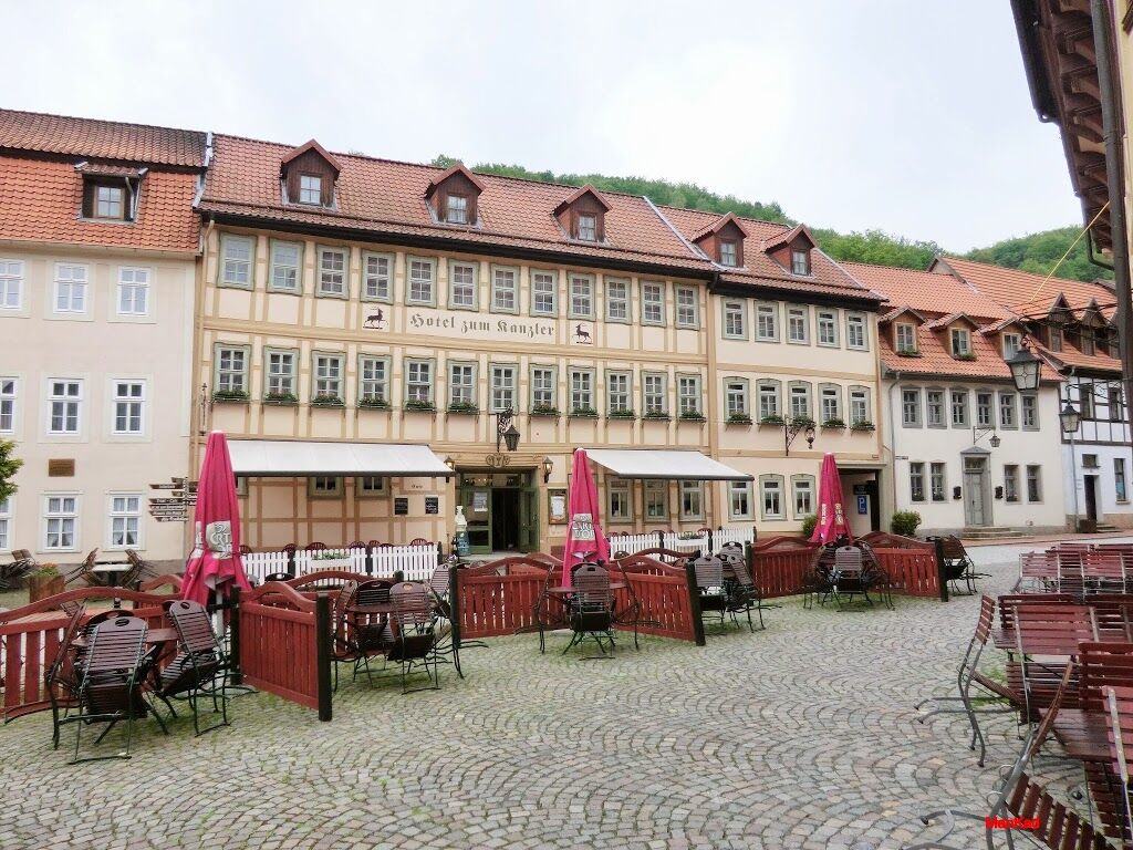 Hotel Zum Kanzler Stolberg i. Harz Eksteriør billede
